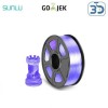 SUNLU 3D Printer Filament PLA+ Transparent Clear High Clarity